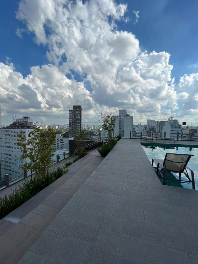 Loft De Luxo Com Varanda E Entrada Ao St Marche Jardins Διαμέρισμα Σάο Πάολο Εξωτερικό φωτογραφία